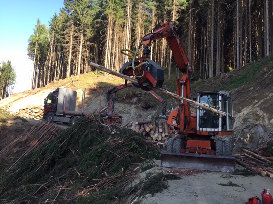 Forstwegbau Stegerwald