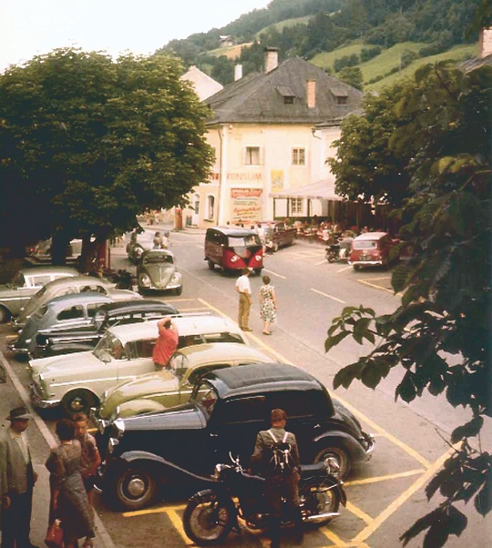 Hauptplatz in den 50iger Jahren