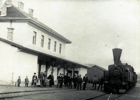 Bahnhof Schladming / Archiv: Heribert Thaller