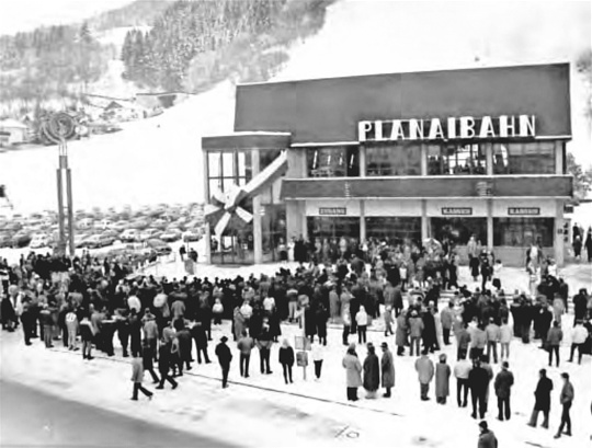 Eröffnung 6er Gondelbahn 14.12.1985