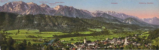Schladming, alte Ansicht.