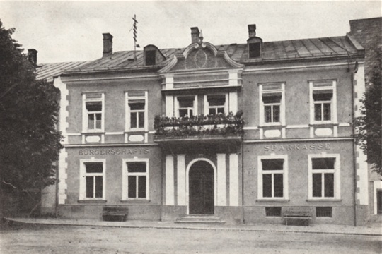 Sparkassengebäude 1907