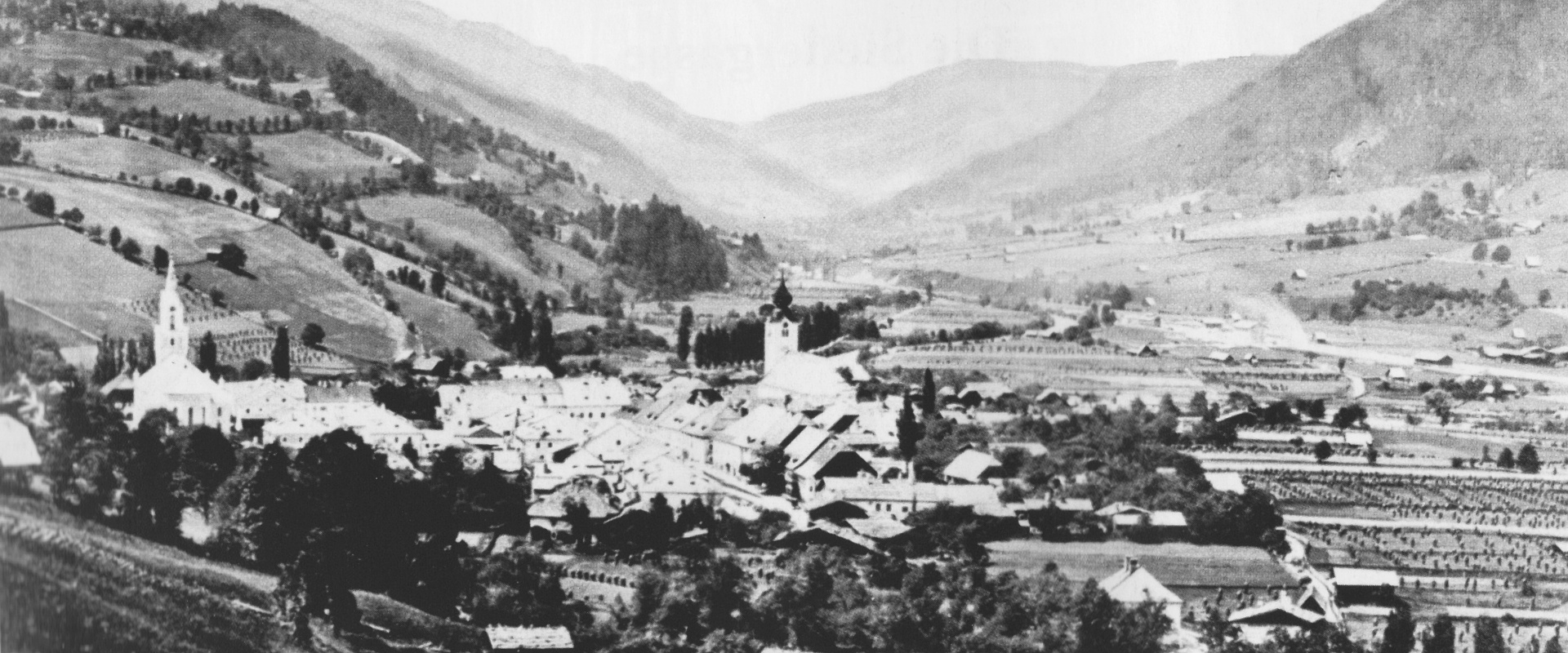 Schladming um 1870 / Archiv Heribert Thaller