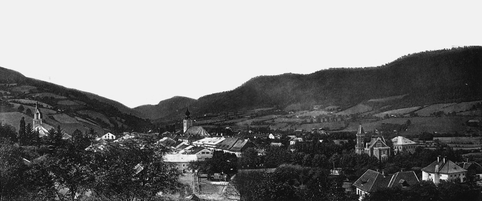 Schladming um 1920 / Archiv Heribert Thaller